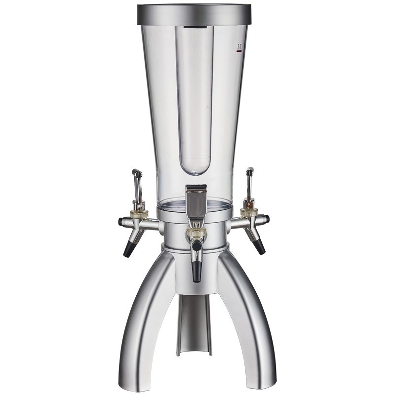 Wine Draft Beer - Three-headed wine cannon bar 3-liter luminous