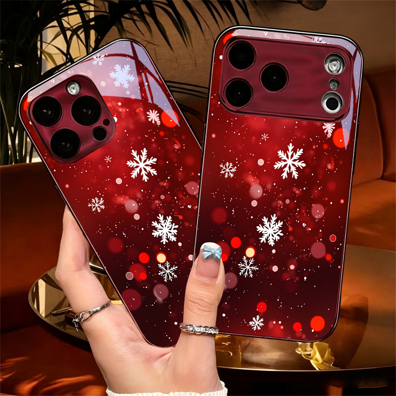 Wine & Beer Guayaquil - Christmas Snow Red For Apple Electroplated