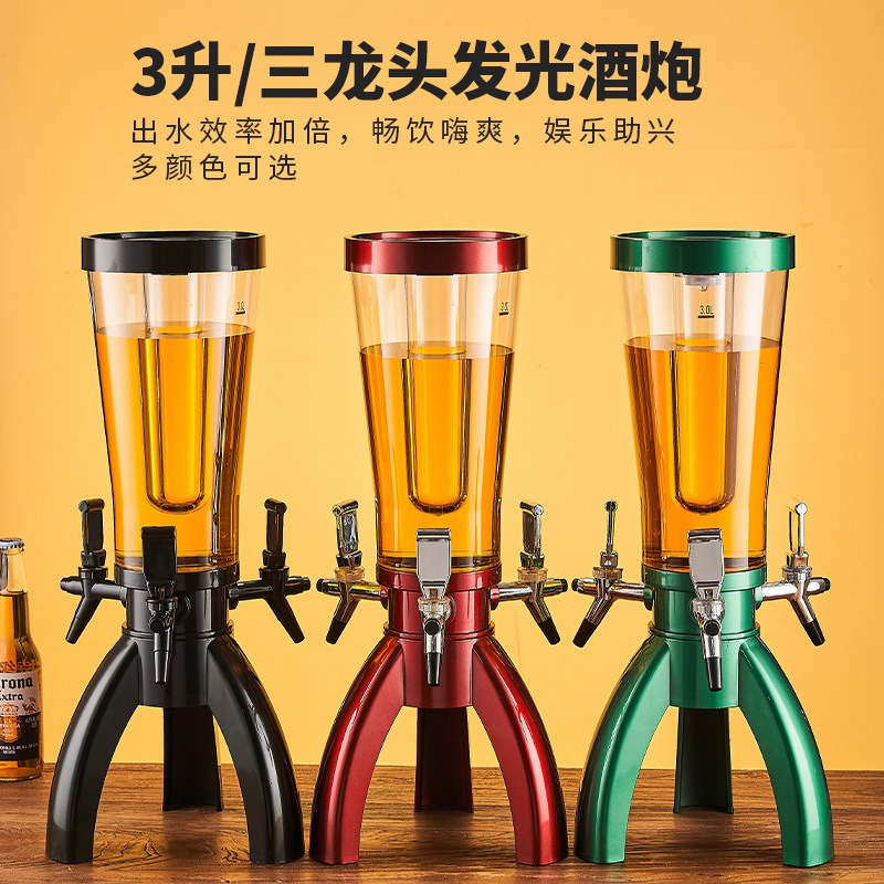 Three-headed wine cannon bar 3 - đánh giá và giá Wine Draft Beer