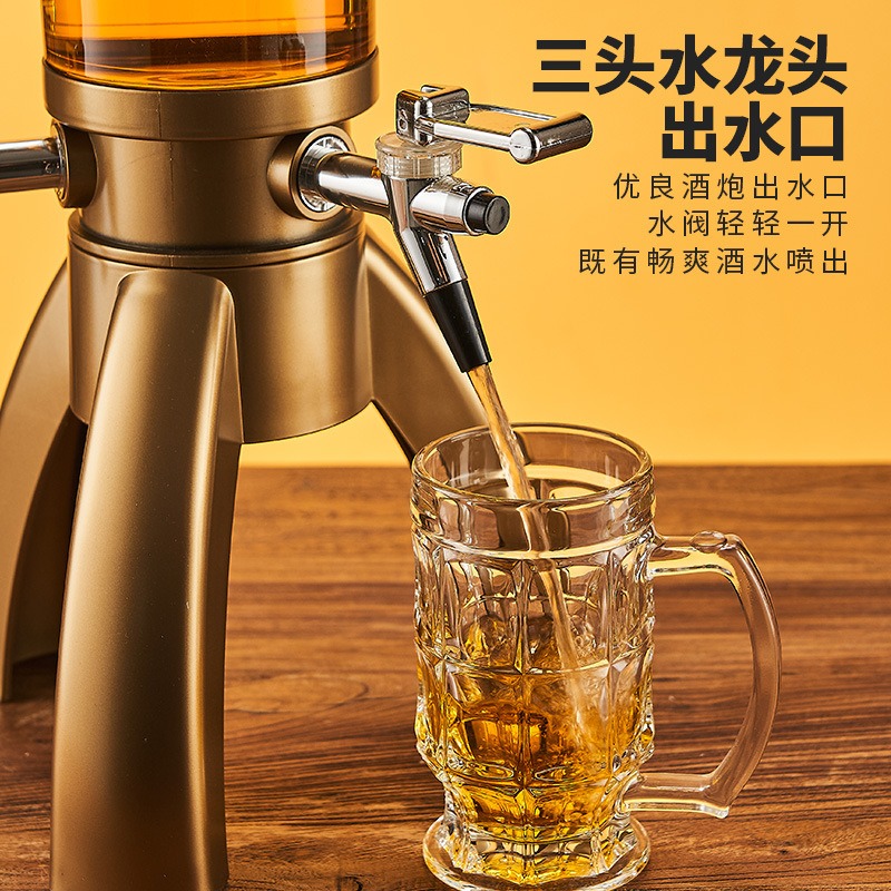 Three-headed wine cannon bar 3 - đánh giá và giá Wine Draft Beer