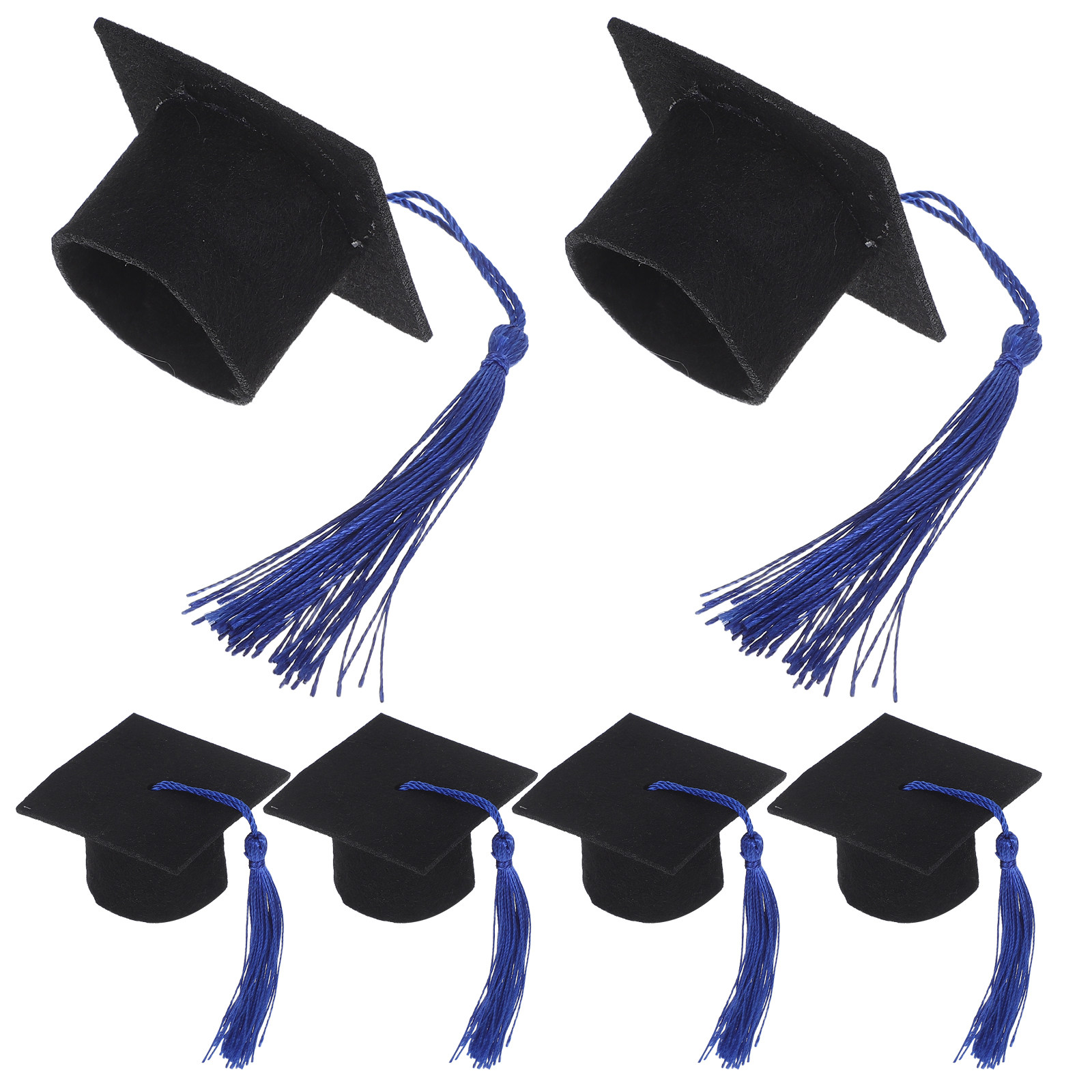 6Pcs Mini Doctoral Hat Wine Bo - đánh giá và giá Wine Beer Hat