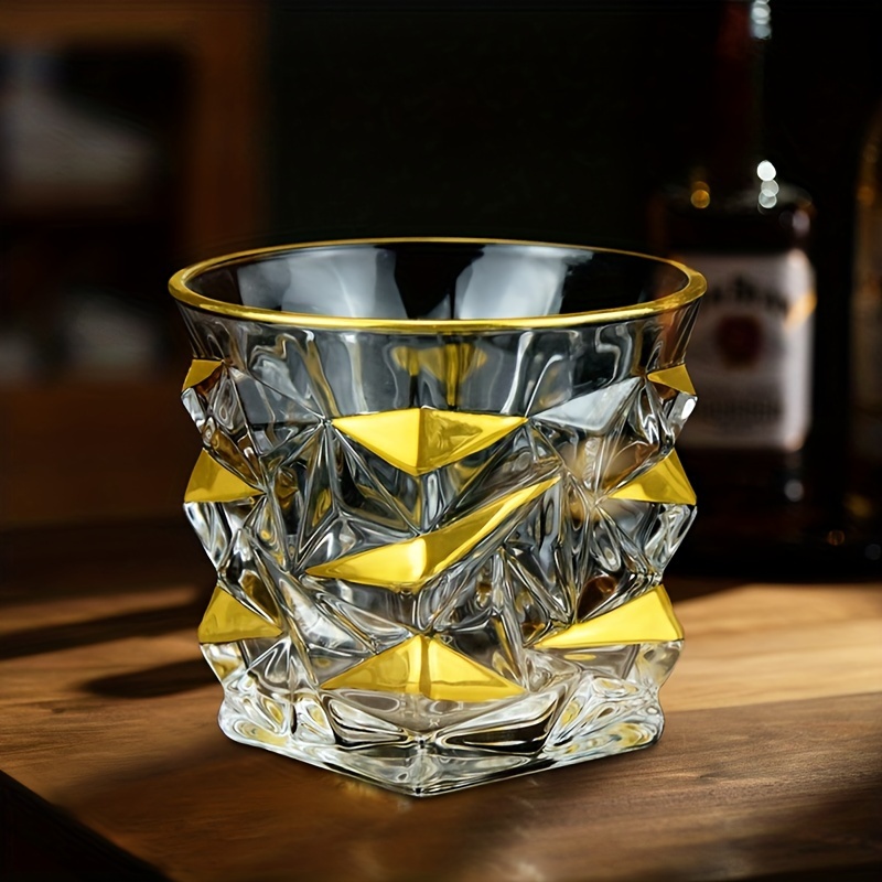 Whiskey Glass Gold Line Wine W - đánh giá và giá Whisky Beer And Wine